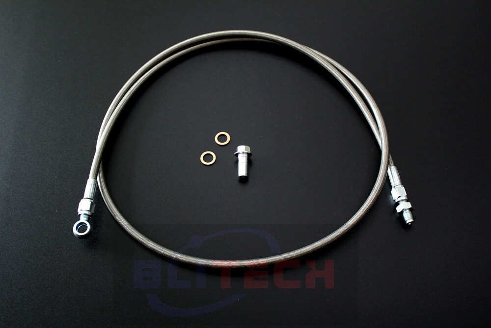 Fit 92-00 HONDA CIVIC 94-01 Acura D16 B18 Stainless Clutch Line Kit Silver Fit 92-00 HONDA CIVIC 94-01 Acura D16 B18 Stainless Clutch Line Kit Silver