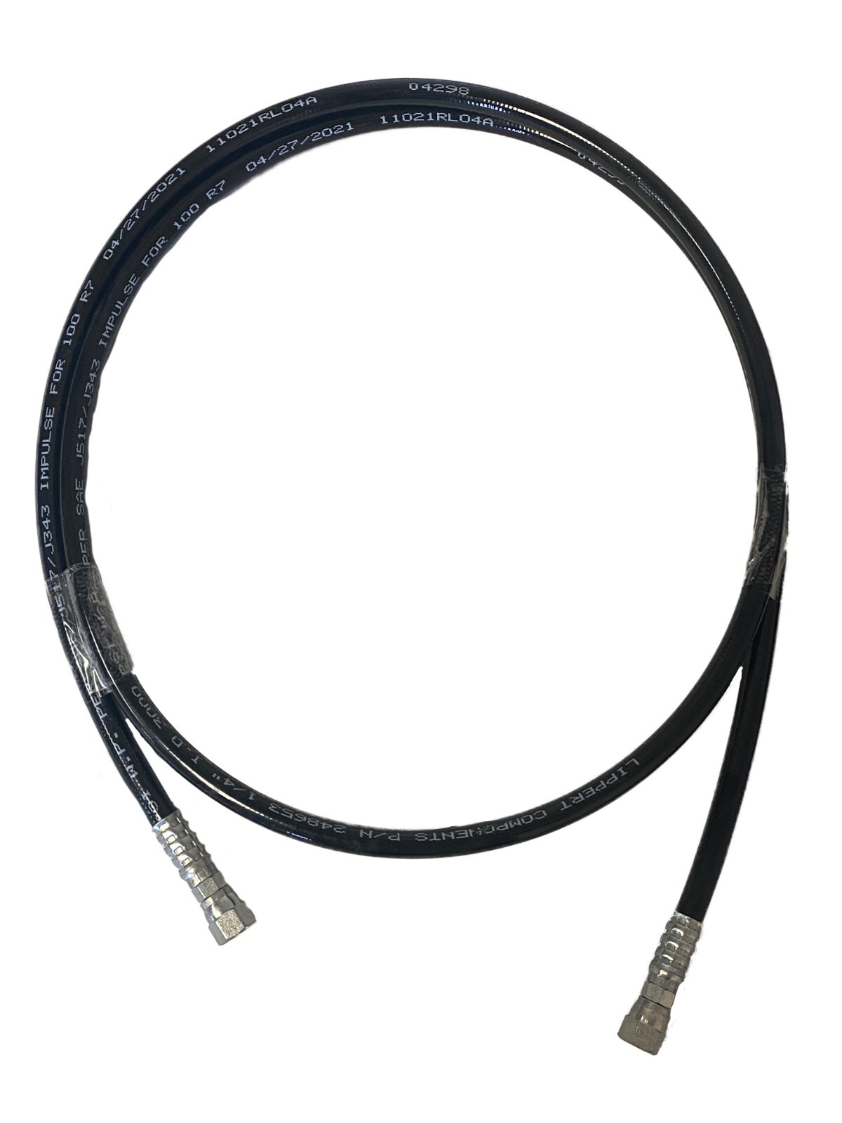 Lippert 248653 Hydraulic Hose 3000 PSI - 1/4\ Lippert 248653 Hydraulic Hose 3000 PSI - 1/4\