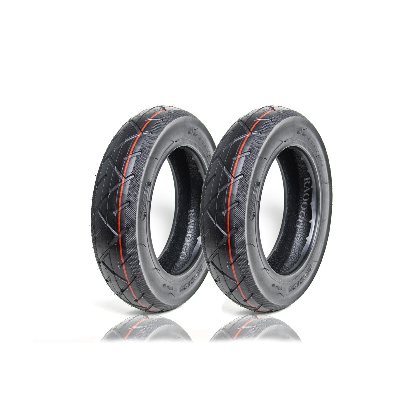 2PCS 10x2.125 Tubeless Tire fit 10X2 for Electric Scooter 2PCS 10x2.125 Tubeless Tire fit 10X2 for Electric Scooter