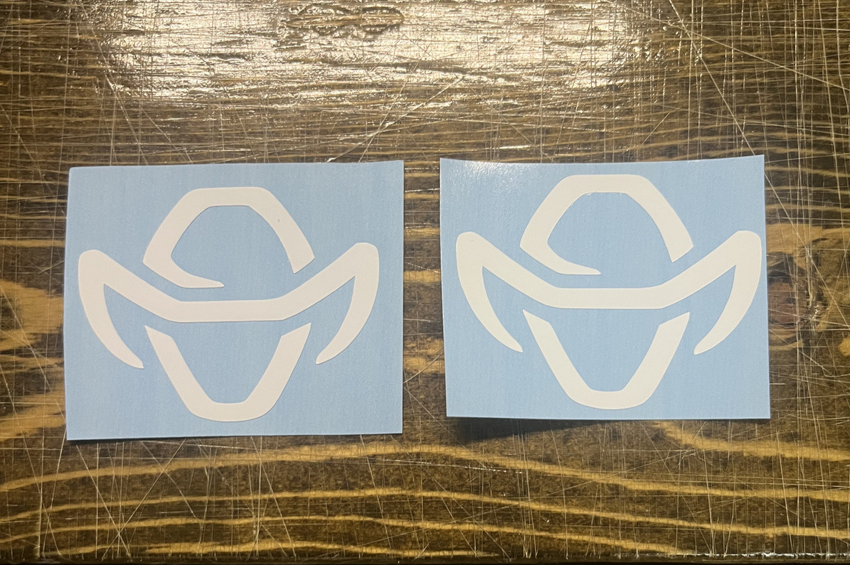 *2-PACK Cowboy Sticker 2