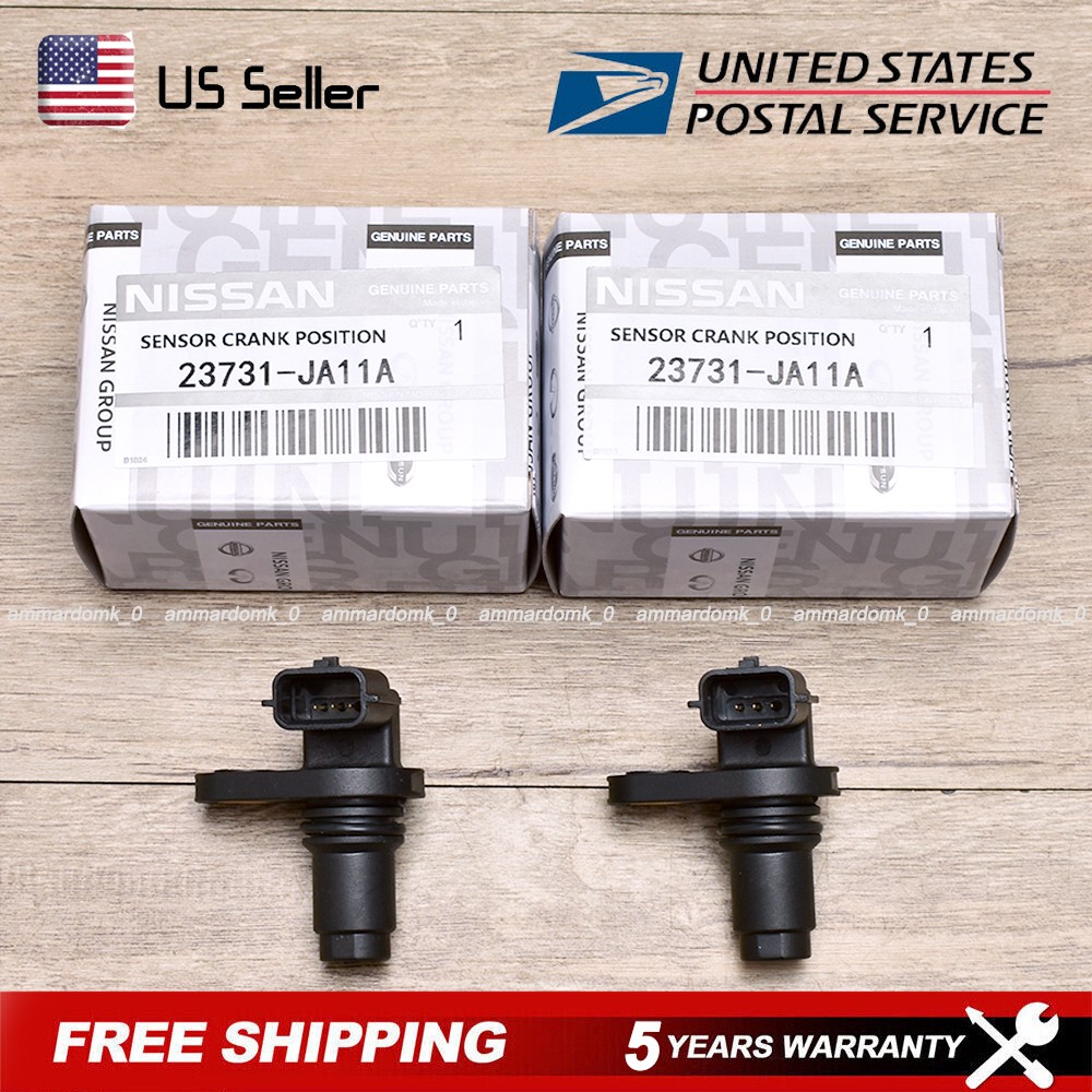 2 OEM Cam Engine Camshaft Position Sensor for Infiniti Nissan Maxima 23731-JA11A 2 OEM Cam Engine Camshaft Position Sensor for Infiniti Nissan Maxima 23731-JA11A