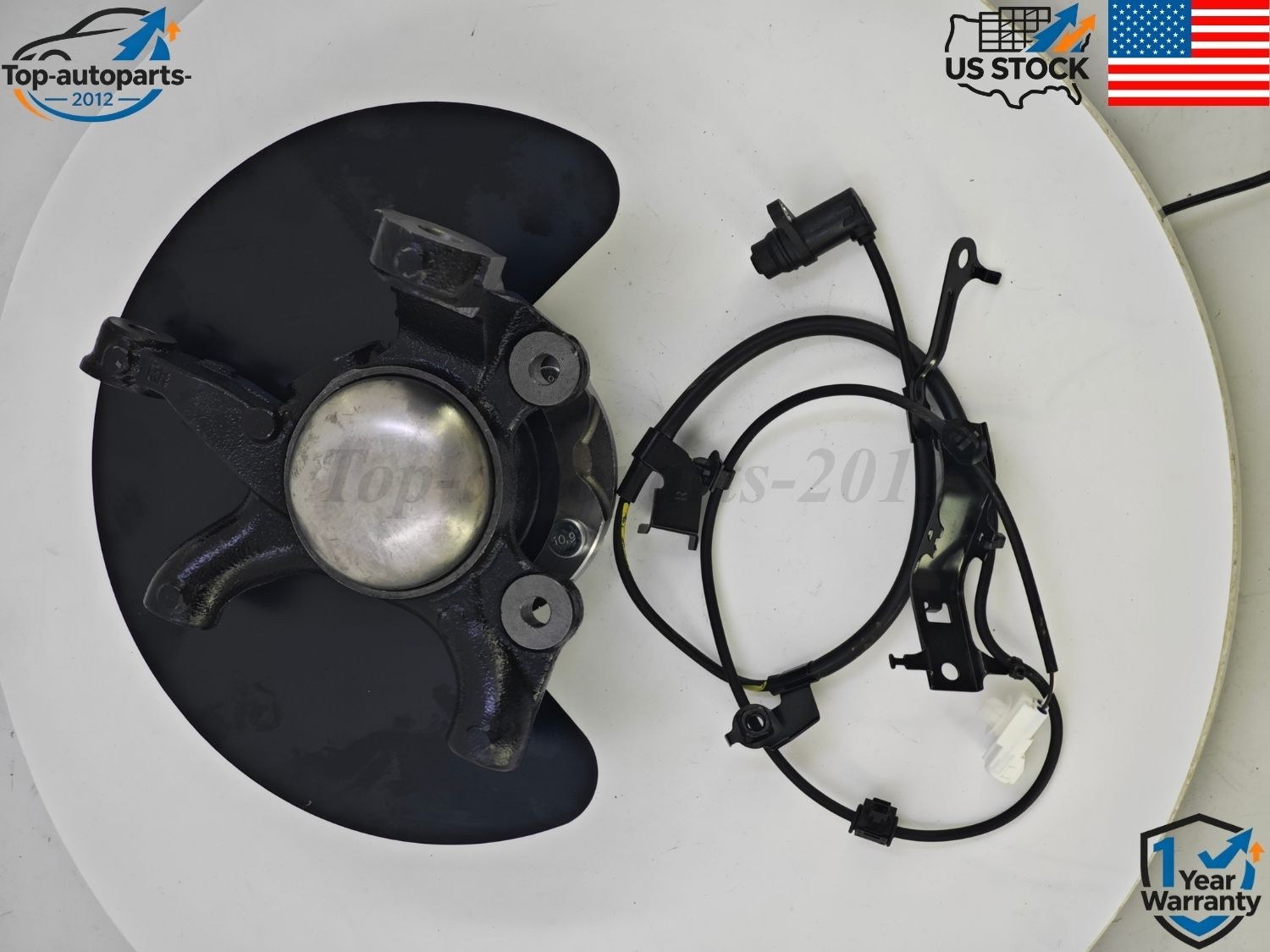For 2005-2015 Toyota Tacoma 2WD Front Right Passenger Spindle Knuckle Assembly