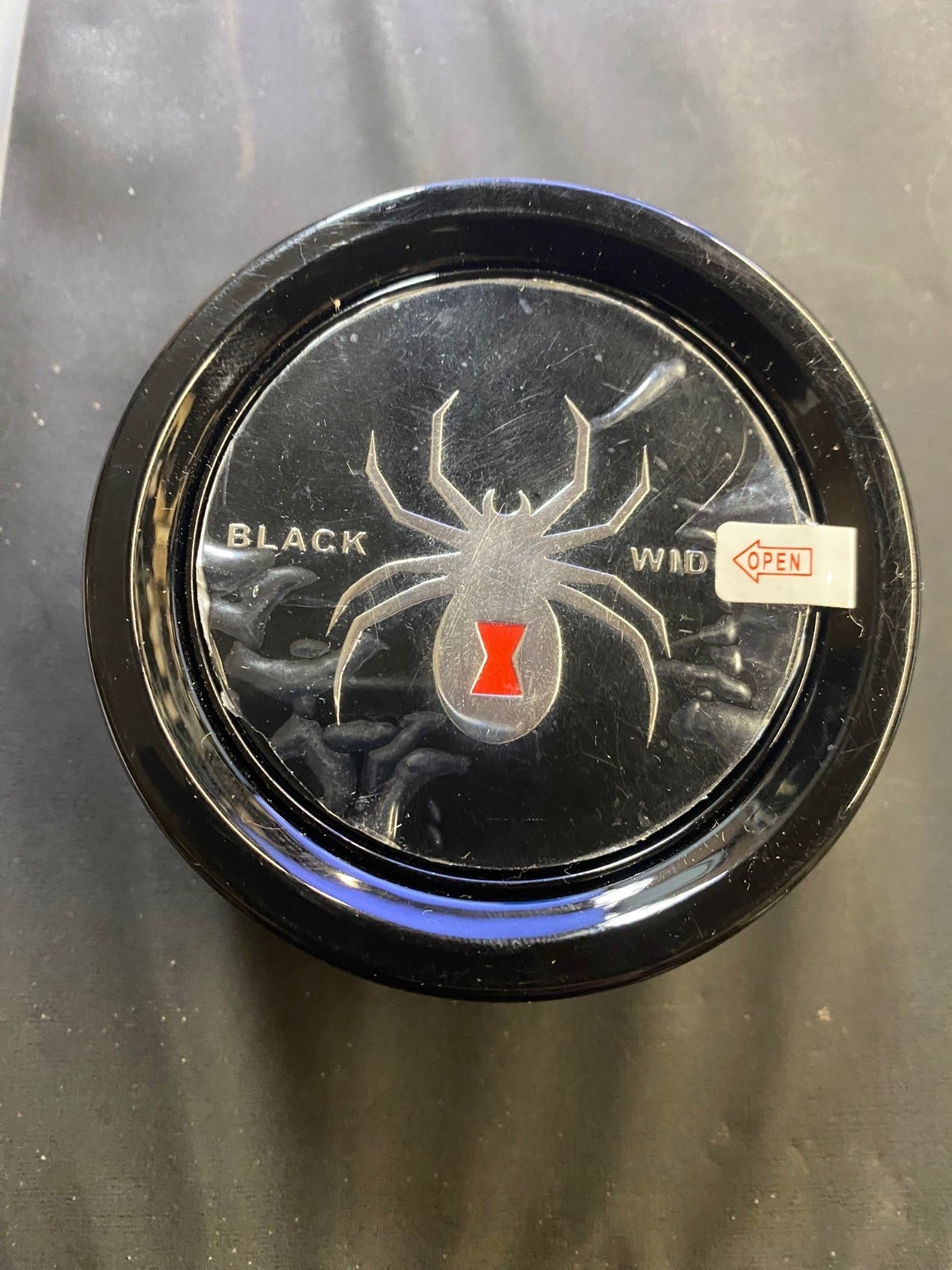 Black Widow Trucks SCA Gloss Black Wheel Center Cap C625501CAP-2 CAP5446-B Black Widow Trucks SCA Gloss Black Wheel Center Cap C625501CAP-2 CAP5446-B