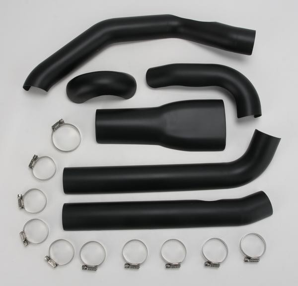 Bassani Black Heat Shields 2:1 Road Rage Exhaust 1995-2016 Touring HS-FLH-637CLB