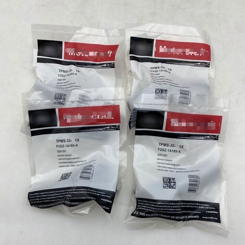 F2GZ-1A189-A 4pcs Tire Pressure Sensor for Ford F-150 Explorer