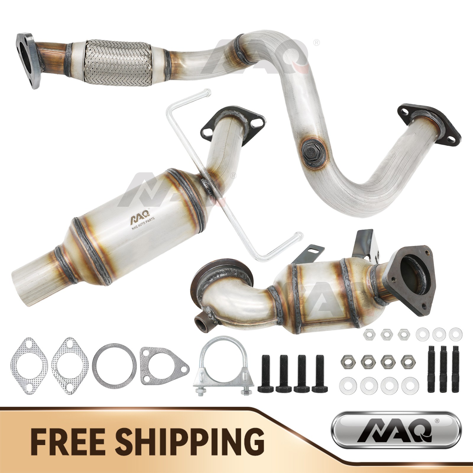 Front & Rear Catalytic Converter Fit Chevrolet Trax 1.4L 2015-2021 Buick Encore Front & Rear Catalytic Converter Fit Chevrolet Trax 1.4L 2015-2021 Buick Encore