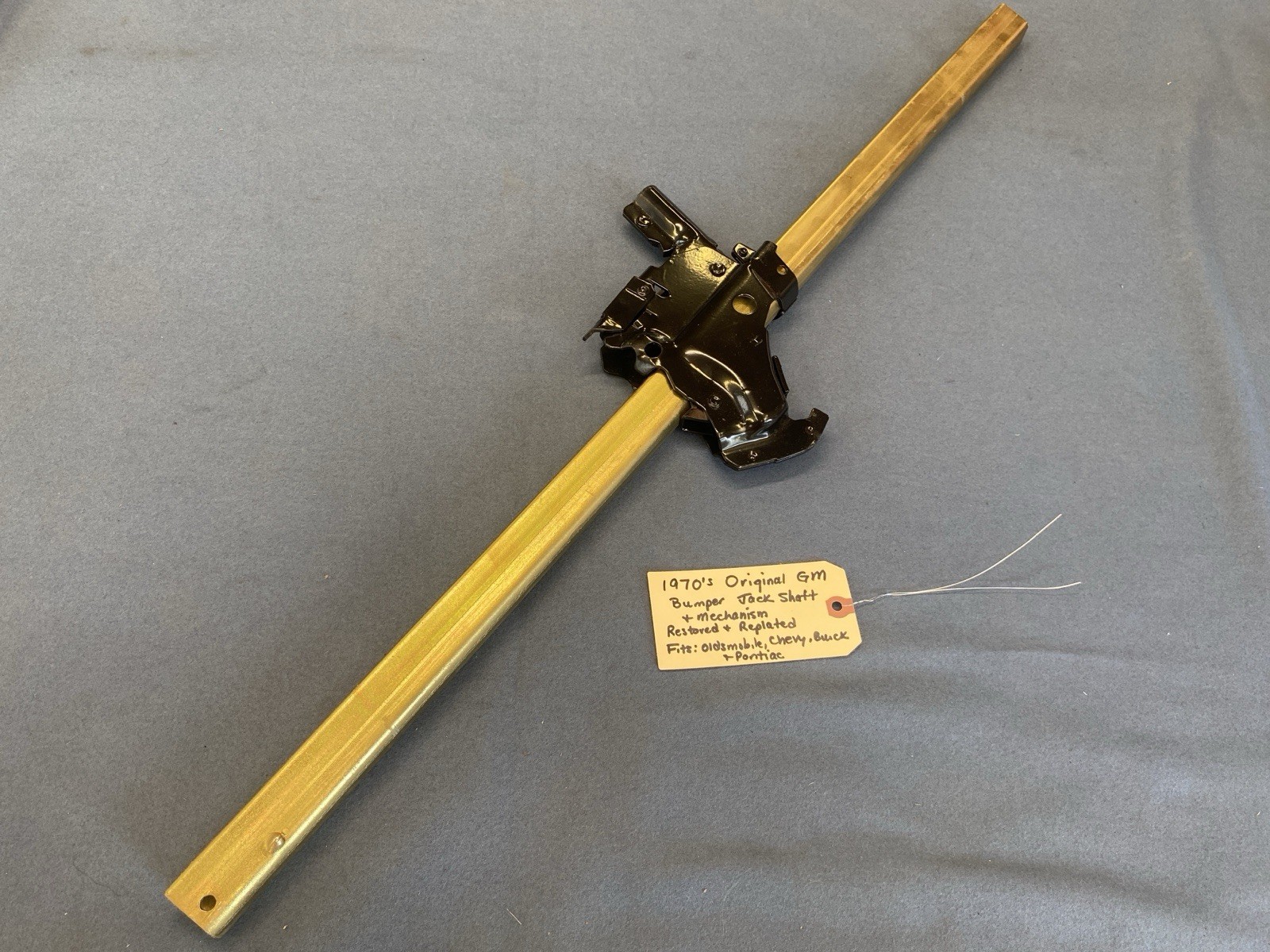 1970’s Original GM Bumper Jack Shaft & Mechanism 1970’s Original GM Bumper Jack Shaft & Mechanism
