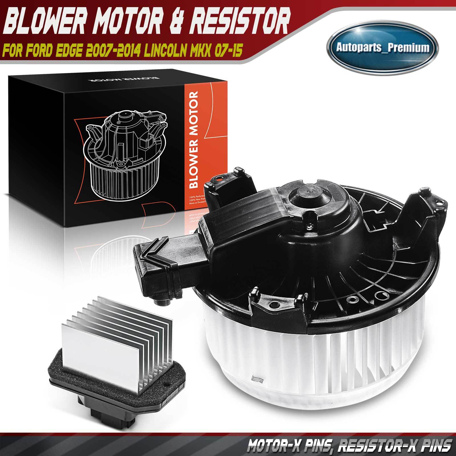 Front HVAC Blower Motor & Resistor Kit for Ford Edge 2007-2014 Lincoln MKX 07-15