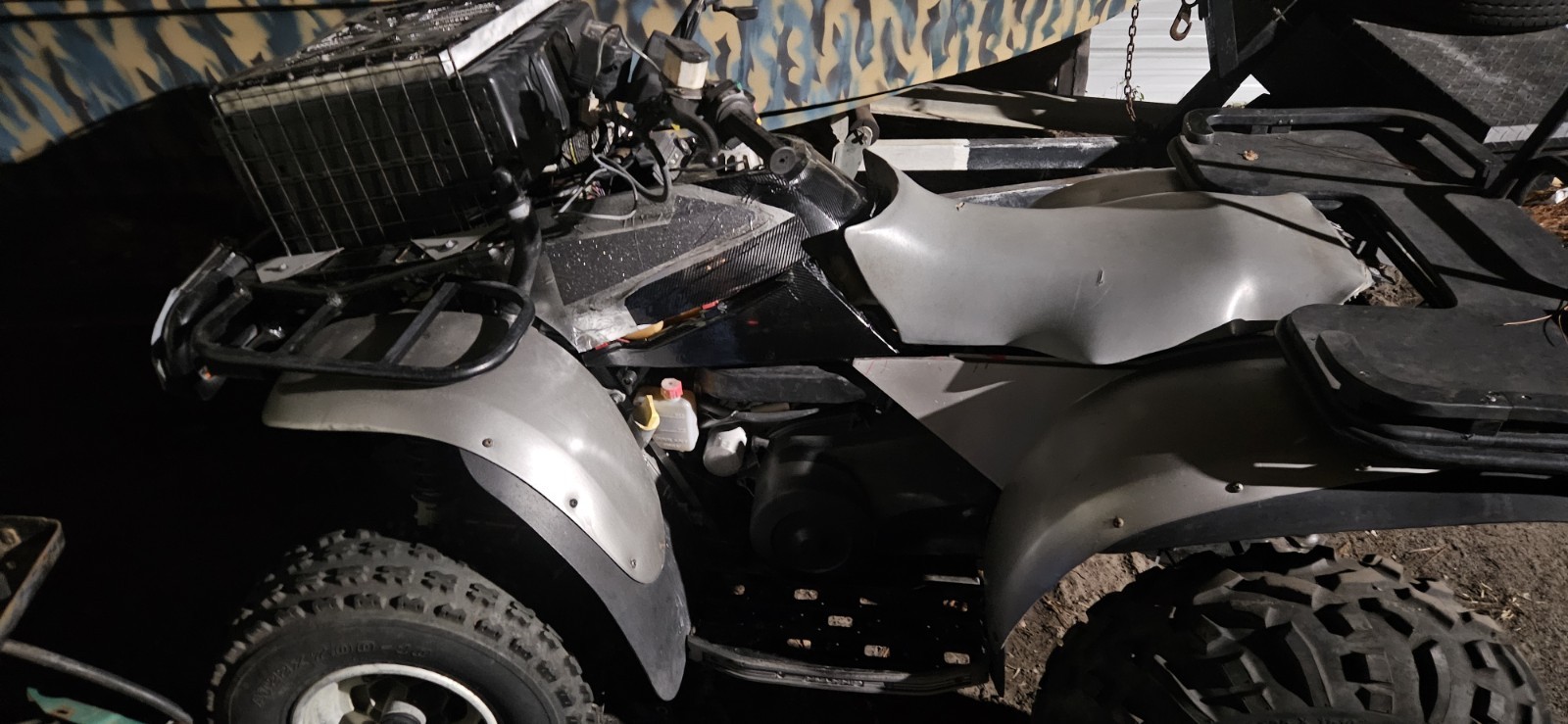 98 Polaris 425cc Magnum 4×2 Completely Redone And Custom 98 Polaris 425cc Magnum 4×2 Completely Redone And Custom