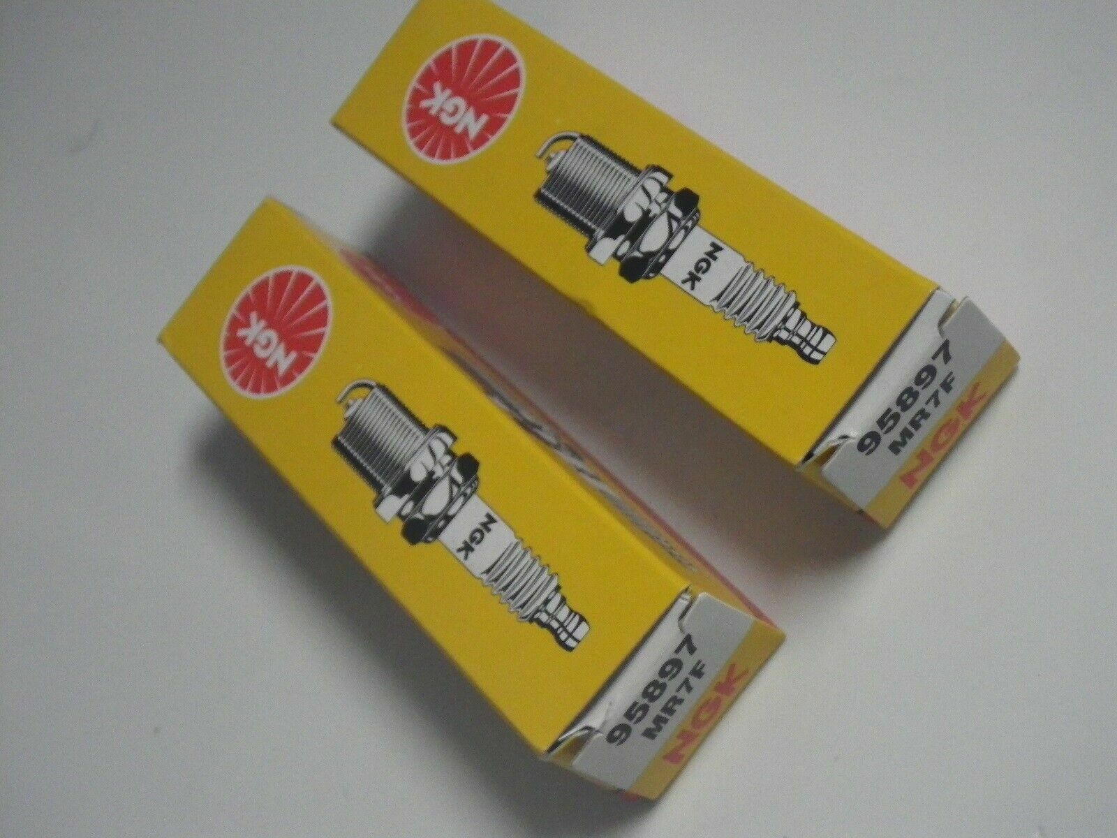 NEW QTY 2 NGK - 95897 - Spark Plugs, MR7F FREE FAST SHIPPING NEW QTY 2 NGK - 95897 - Spark Plugs, MR7F FREE FAST SHIPPING