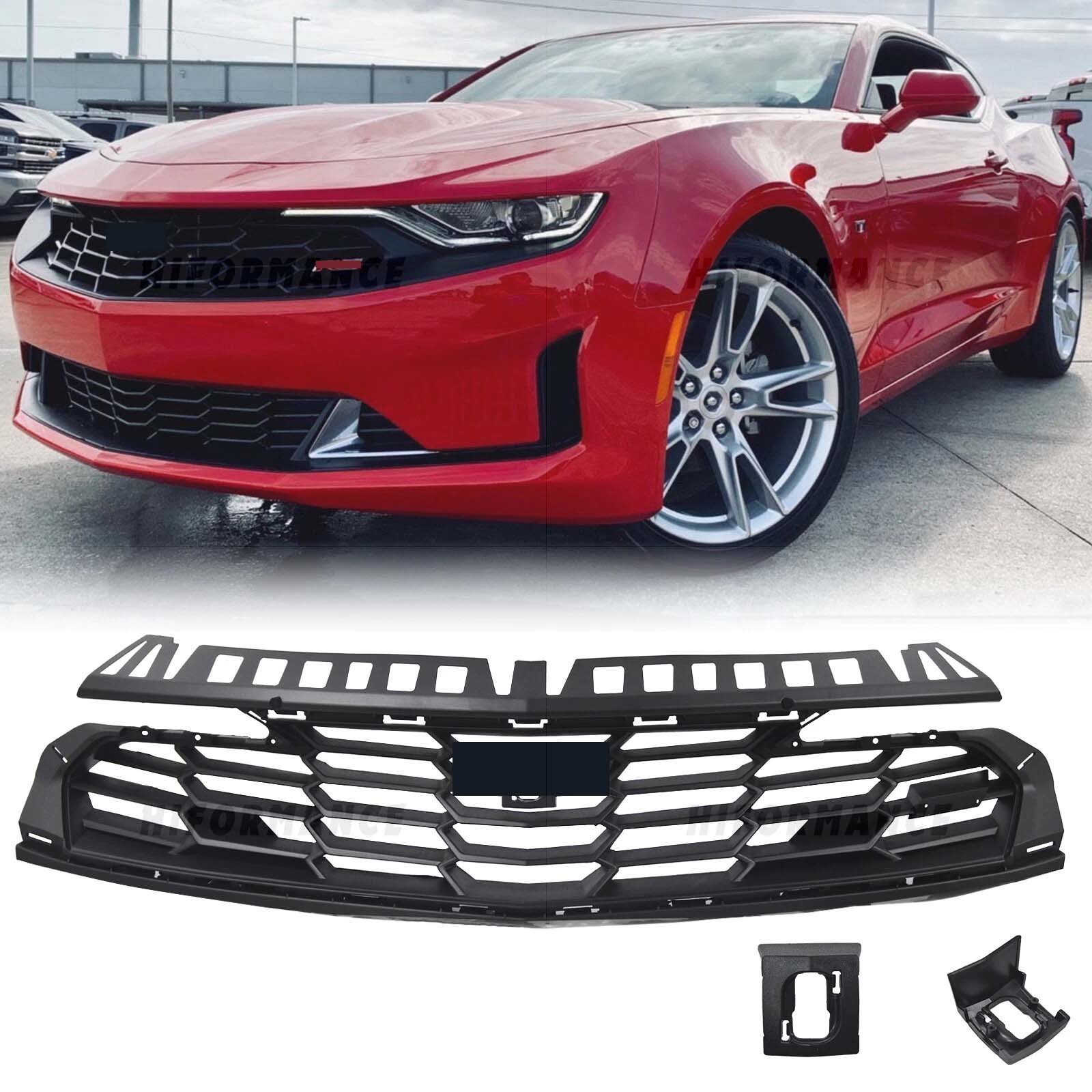 RS Style Front Bumper Grille Upper Grill 84112274 For 2019-2023 Chevrolet Camaro