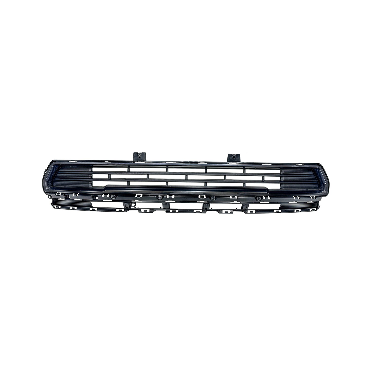 New Smoked Chrome Bumper Cover Grille Replaces 84710313
