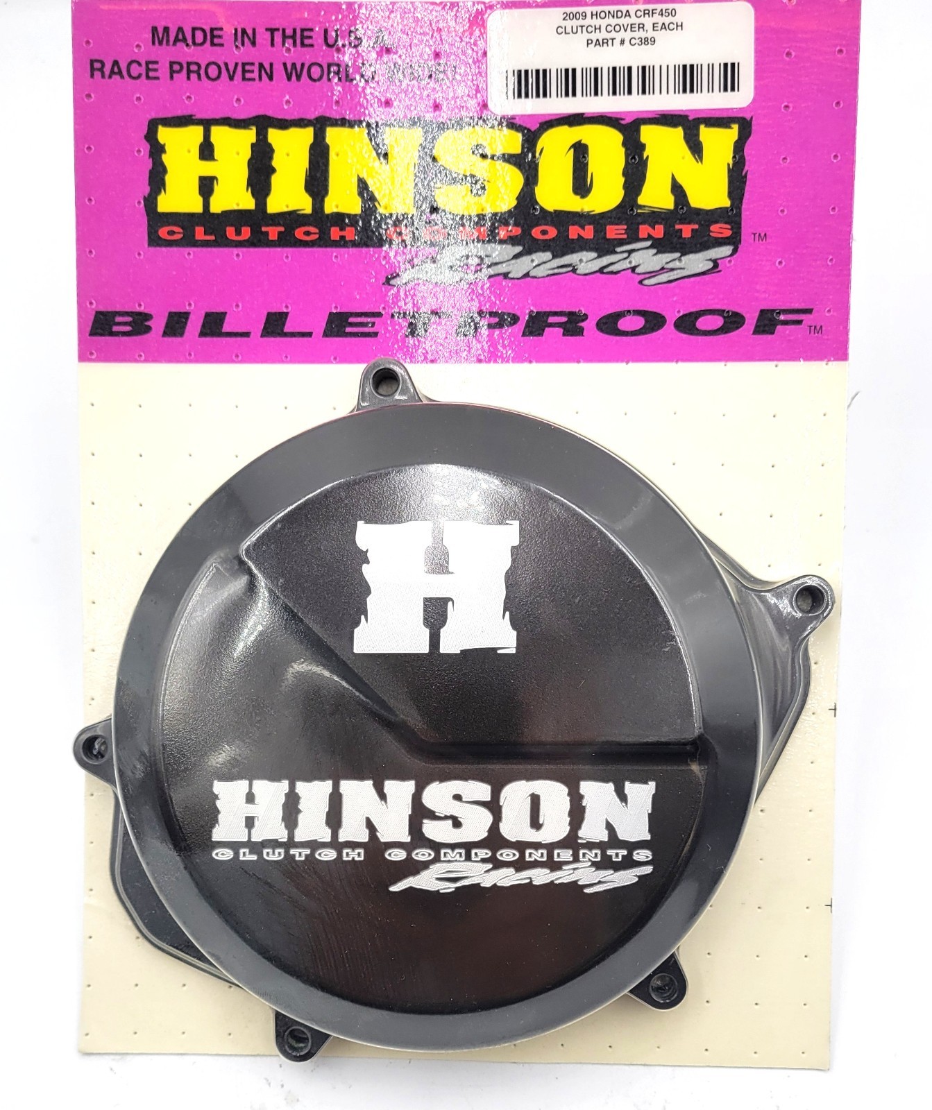HINSON CLUTCH COVER C389 CRF450 \'09-16 NEW HINSON CLUTCH COVER C389 CRF450 \'09-16 NEW