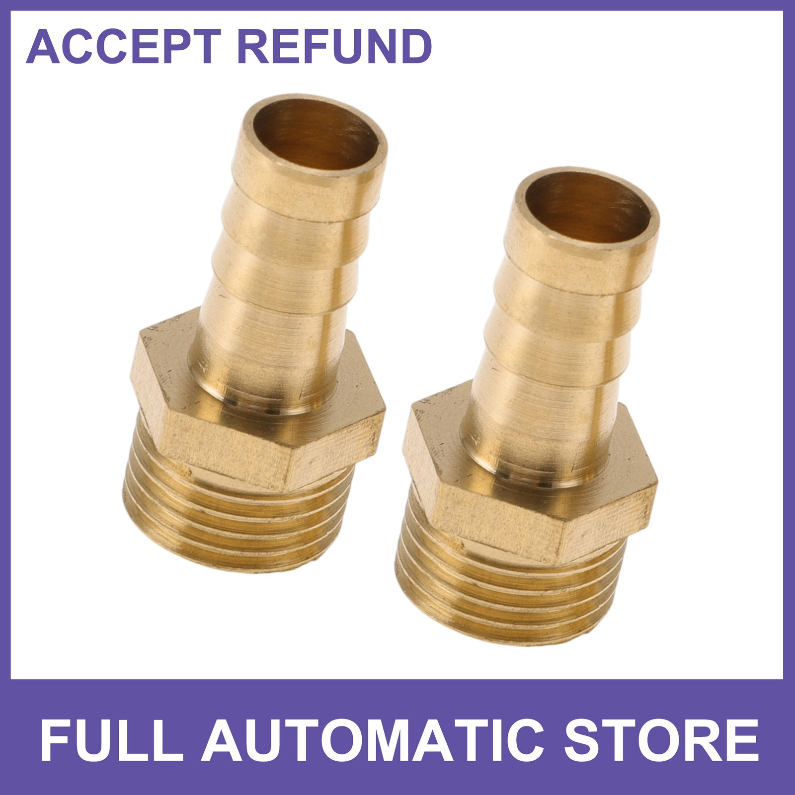 Brass Hose Barb Fittings 3/8\ Brass Hose Barb Fittings 3/8\