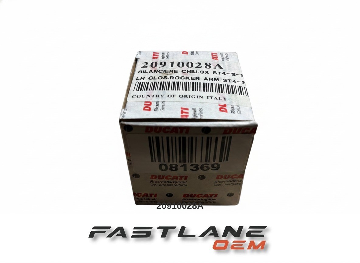 1995-2003 Ducati 748 S4 ST4S Closing Rocker Arm LH 20910028A OEM 1995-2003 Ducati 748 S4 ST4S Closing Rocker Arm LH 20910028A OEM