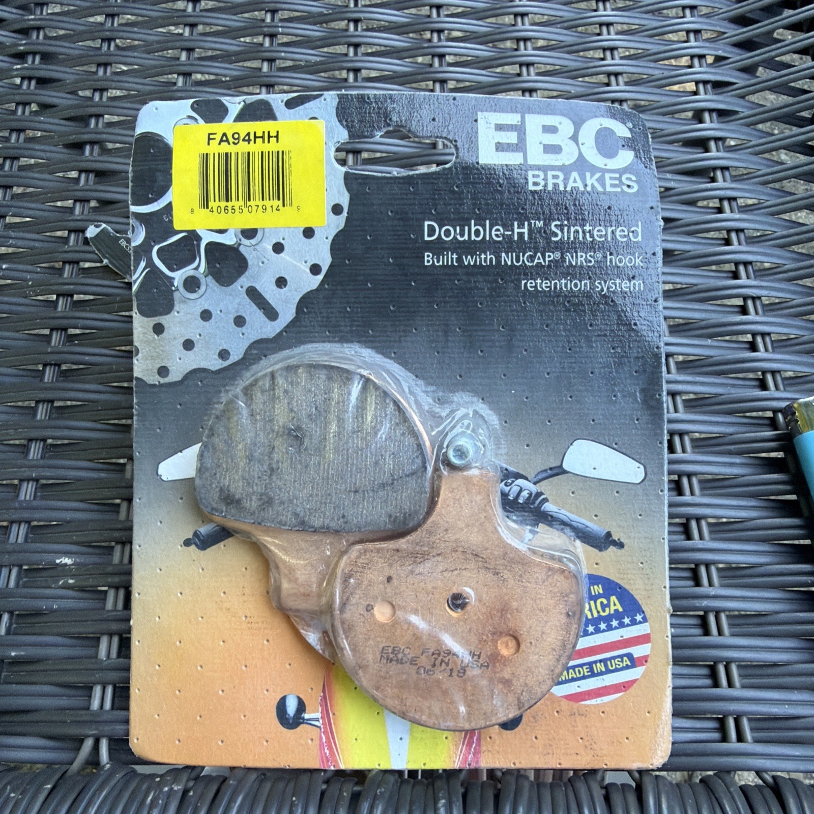 EBC FA94HH Double-H Sintered Brake Pads USA MADE EBC FA94HH Double-H Sintered Brake Pads USA MADE