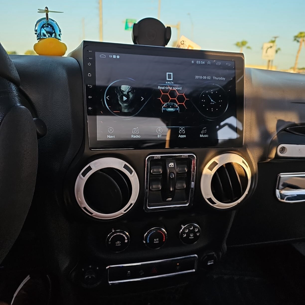 10\'\'32G Carplay Car Radio Stereo Android 15 GPS For 2011-2014 Jeep Wrangler 3 JK