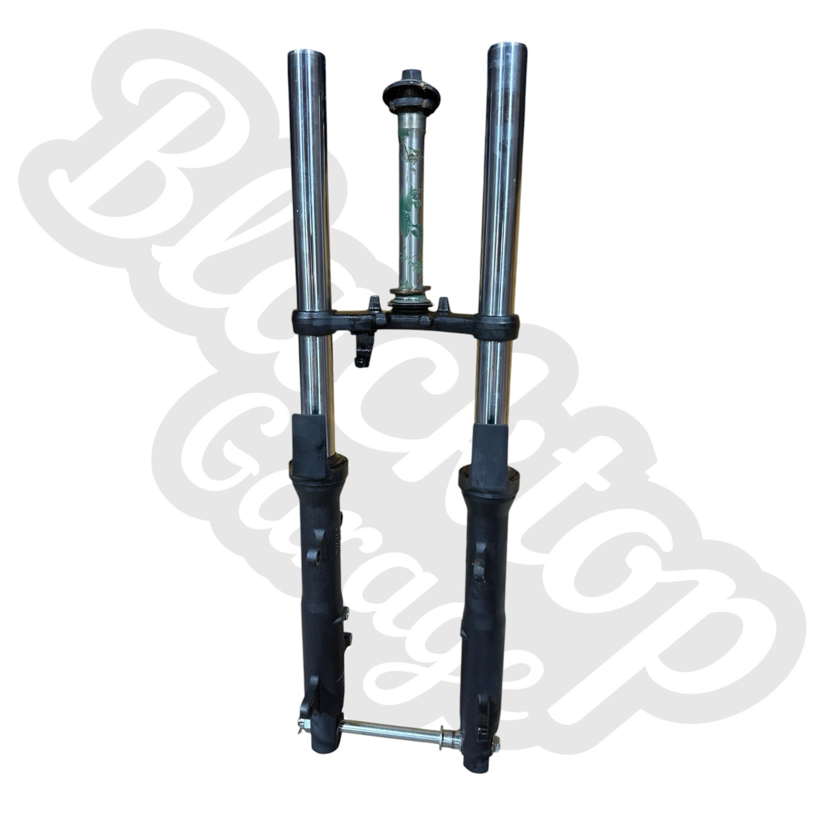 2008 Kawasaki EX250 250 Front Forks Suspension Tubes Triple Tree