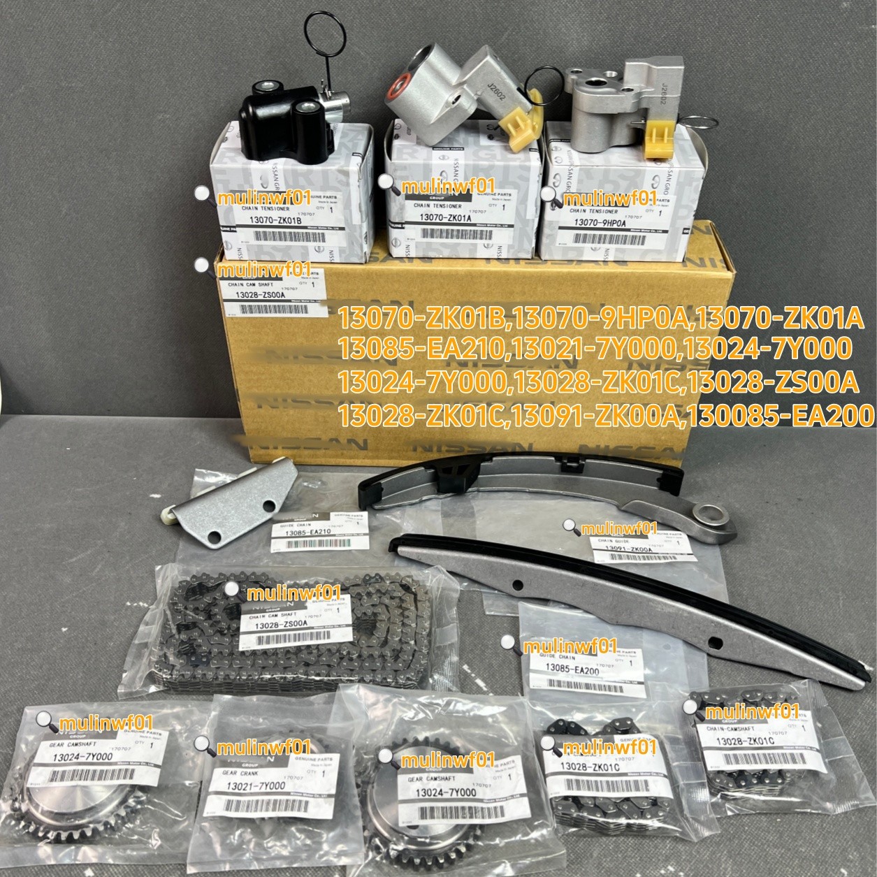 NEW Timing Chain Kit for 05-19 Nissan XTerra Pathfinder 4.0L V6 24V DOHC VQ40DE