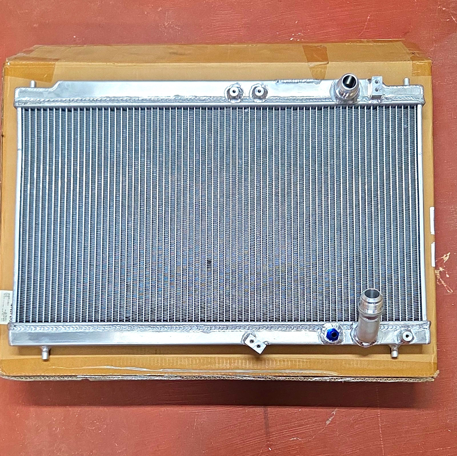 Aluminum Radiator -16AN 94-01 Acura Integra 92-00 Civic *NEW* Modified Fittings Aluminum Radiator -16AN 94-01 Acura Integra 92-00 Civic *NEW* Modified Fittings