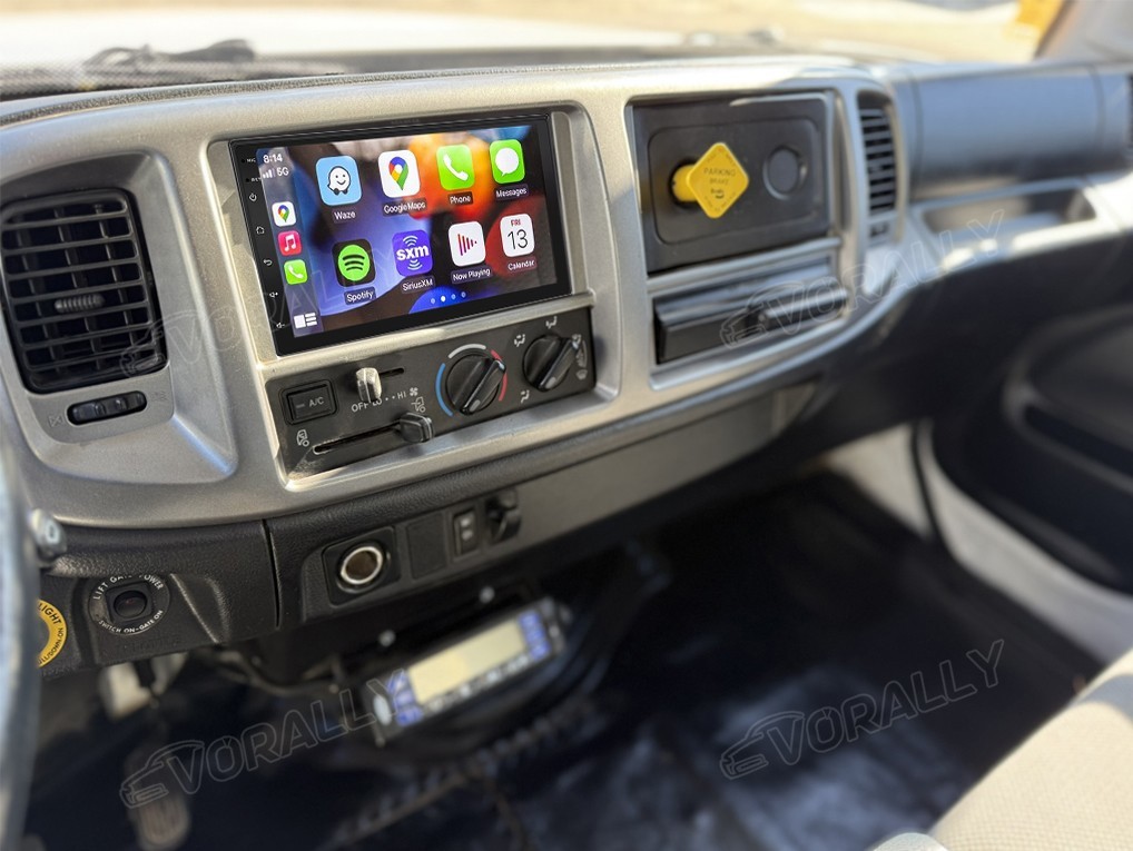 Carplay para Hino 258 268 2010-2020 Android coche estéreo Radio GPS +Cámara