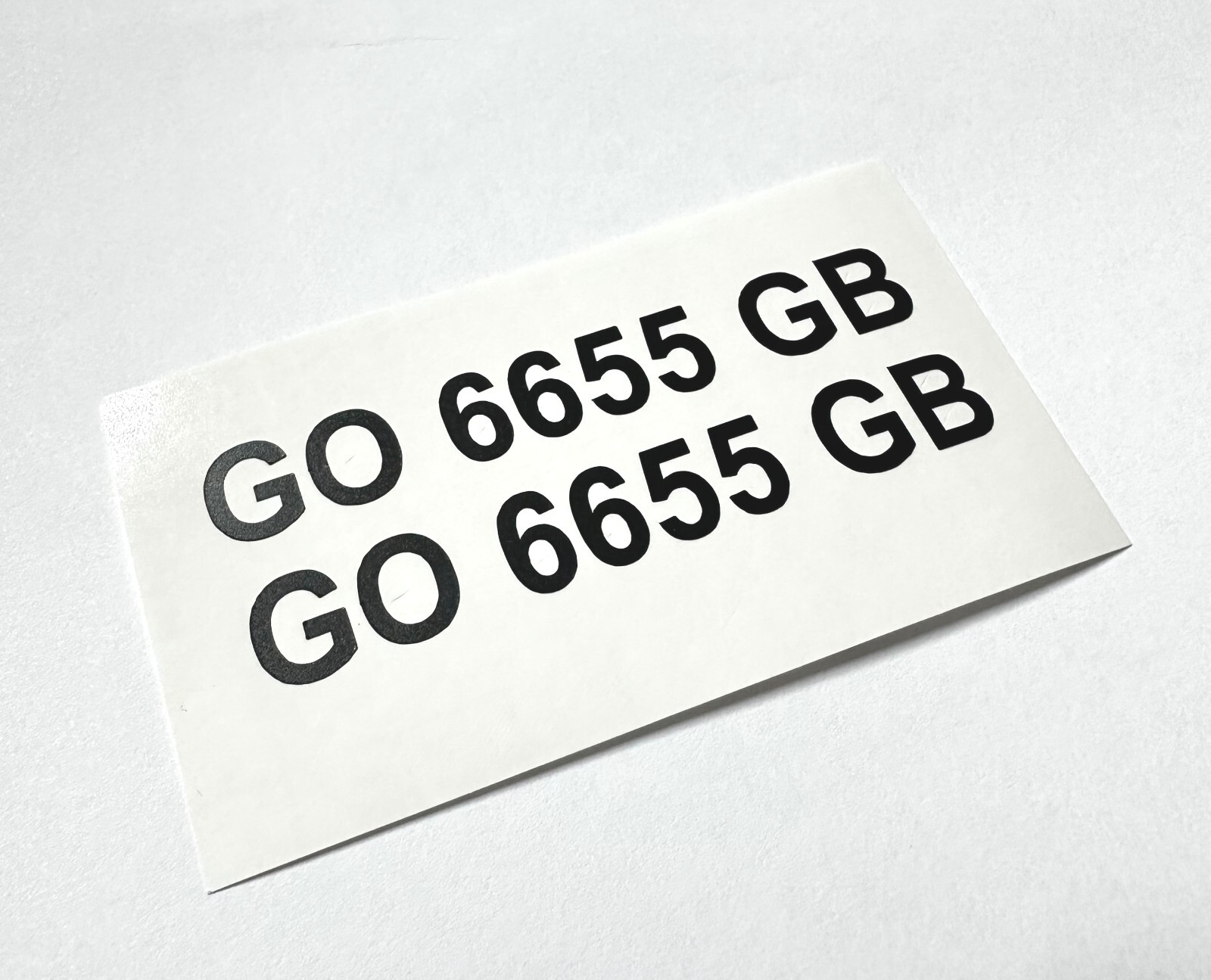Custom Boat Registration ID Numbers Letters Decal 3\
