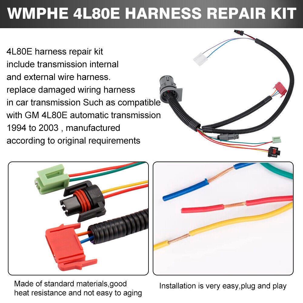 350-0032 Internal Harness For 4L80E 17 Bolt Pan GM Trucks 1993-2003 #/