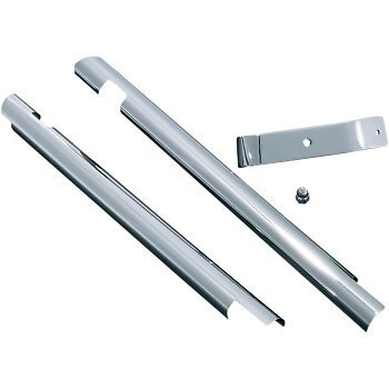 Kuryakyn 7853 Chrome Down Tube Covers for Harley FXST/FLST Softail 00-06 Kuryakyn 7853 Chrome Down Tube Covers for Harley FXST/FLST Softail 00-06