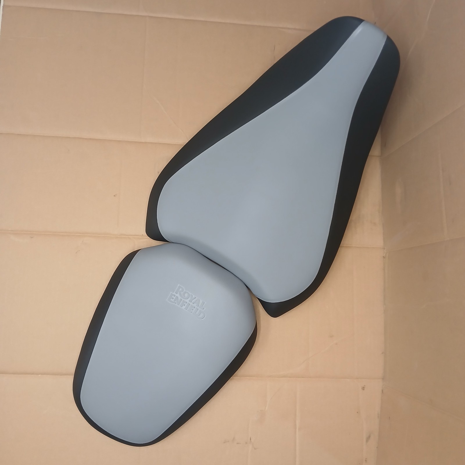 2024- Royal Enfield Himalayan 450 Front Rider & Rear Pillion Seat Grey Set OEM
