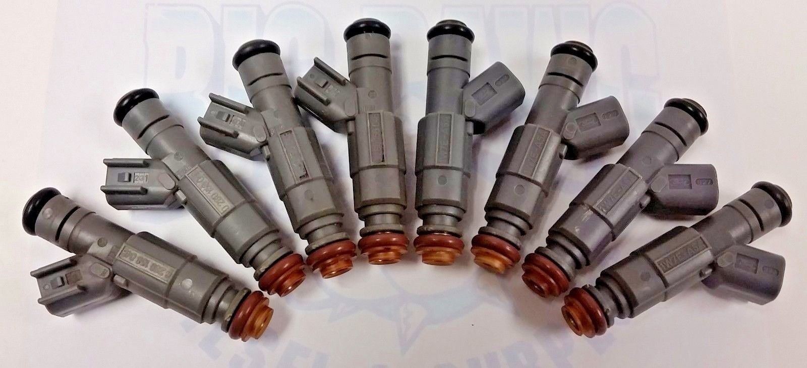 Reman Oem Fuel Injector Set For 2001-2002 Ford Crown Victoria, Lincoln Town Car 
