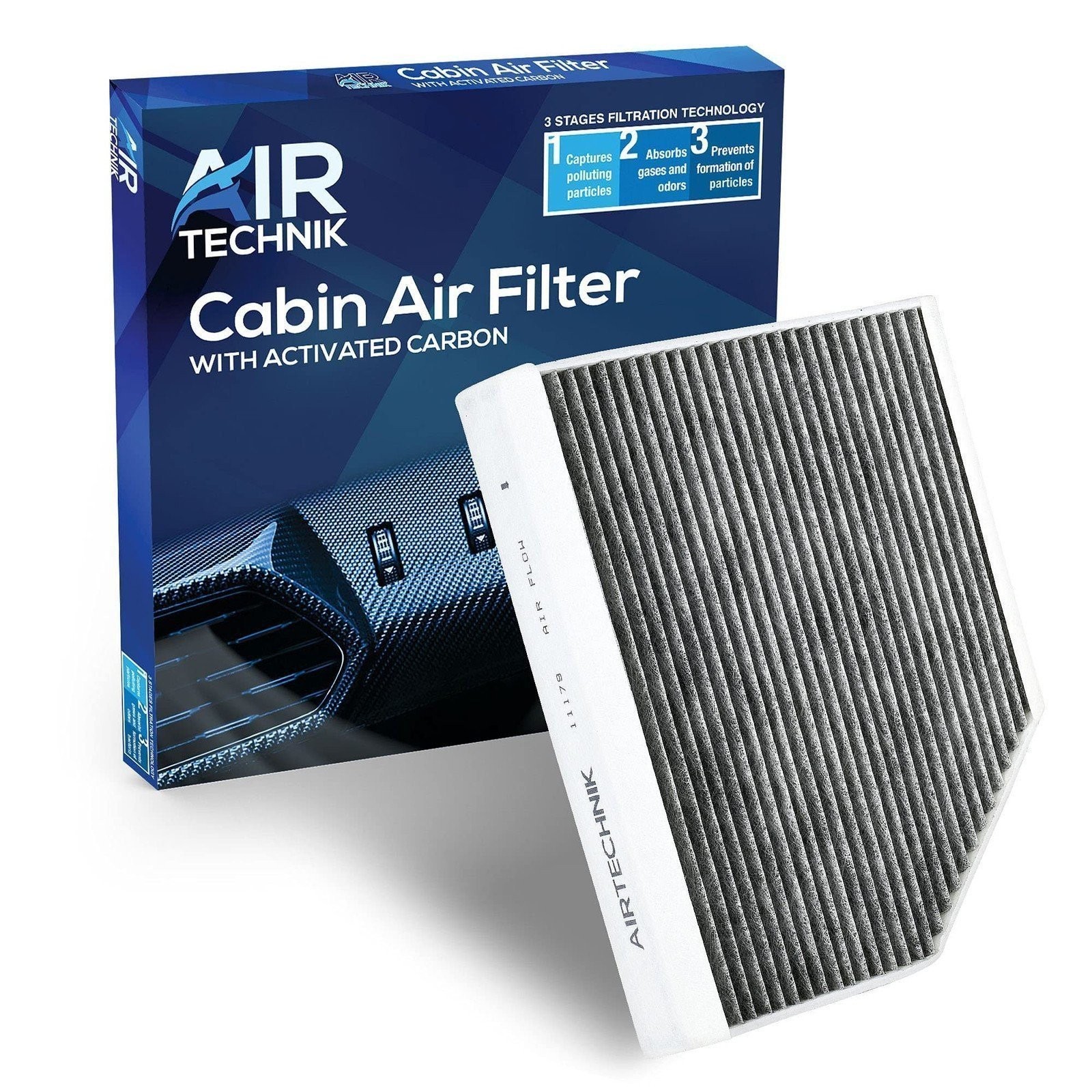 AirTechnik CF11179 Cabin Air Filter w/Activated Carbon | Fits 2010-17 Audi... AirTechnik CF11179 Cabin Air Filter w/Activated Carbon | Fits 2010-17 Audi...