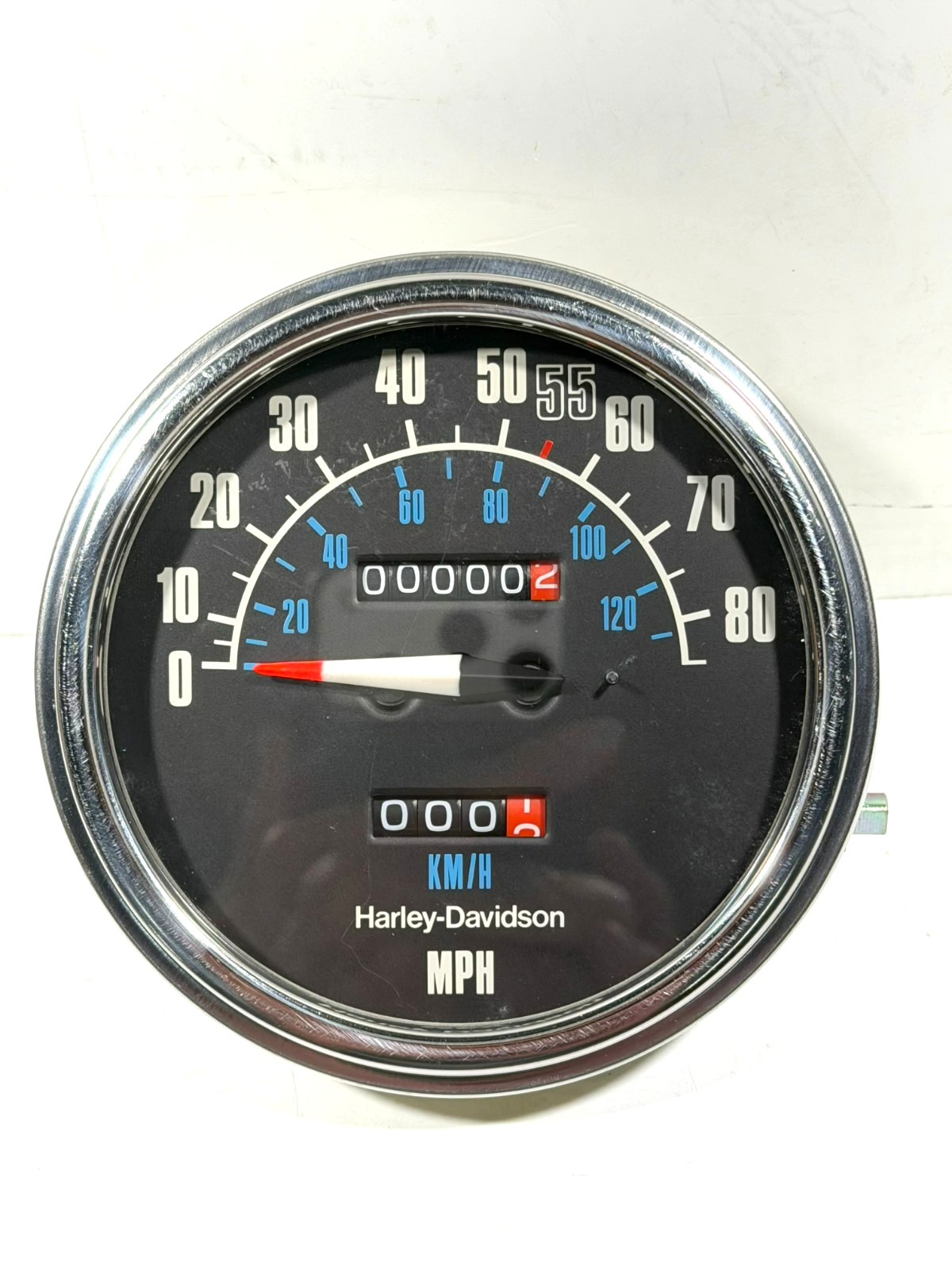 Harley NOS OEM RARE vintage Shovelhead speedometer FXDG 67017-83 Harley NOS OEM RARE vintage Shovelhead speedometer FXDG 67017-83