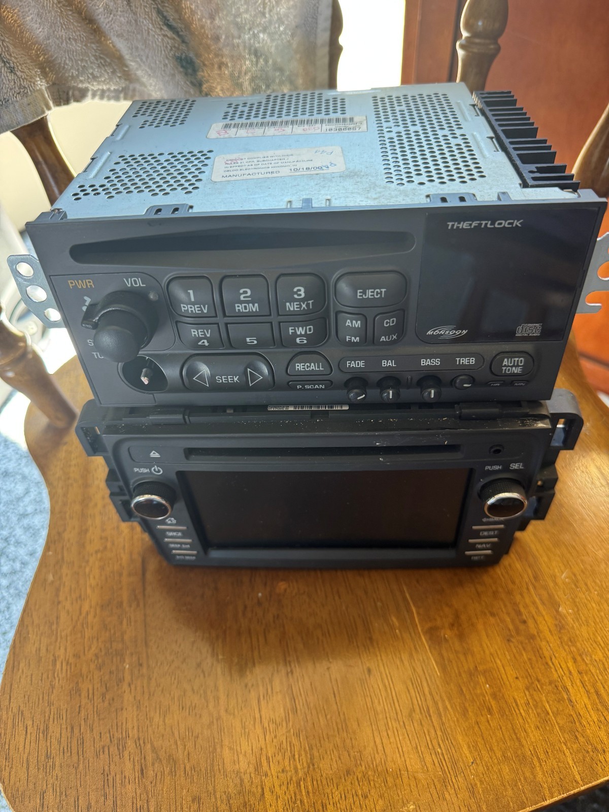 OEM 2001 Chevy Camaro Radio & CD Player and OEM 2016 GMC Savanna Radio OEM 2001 Chevy Camaro Radio & CD Player and OEM 2016 GMC Savanna Radio