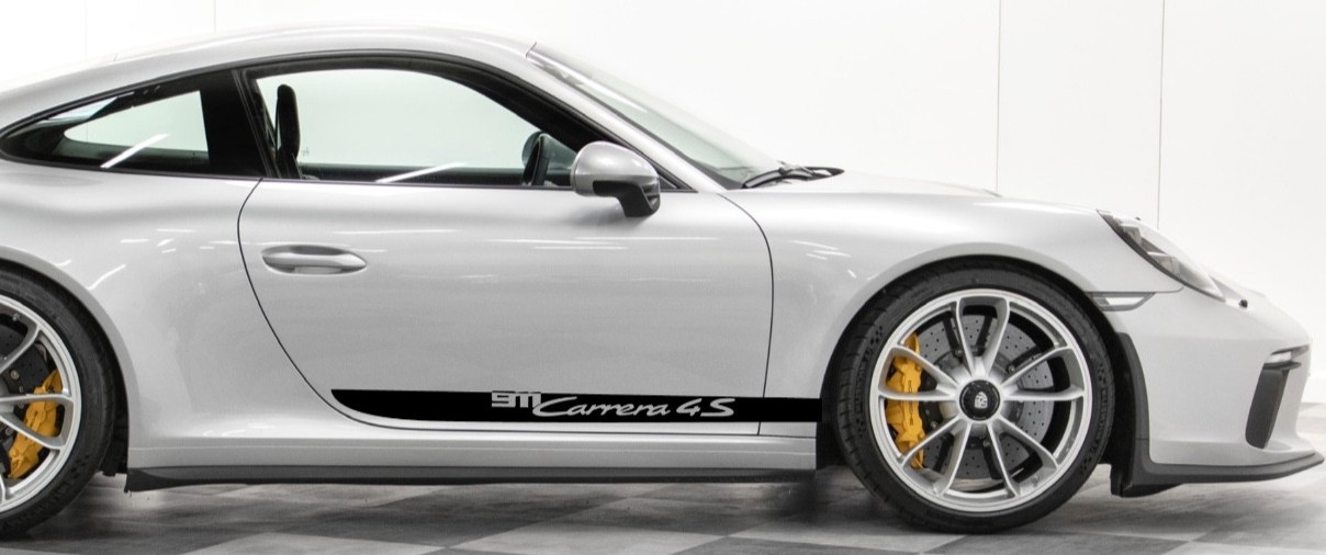 Side Stripe Carrera 4S Decals Graphic Compatible with Porsche 911 991 991 Side Stripe Carrera 4S Decals Graphic Compatible with Porsche 911 991 991