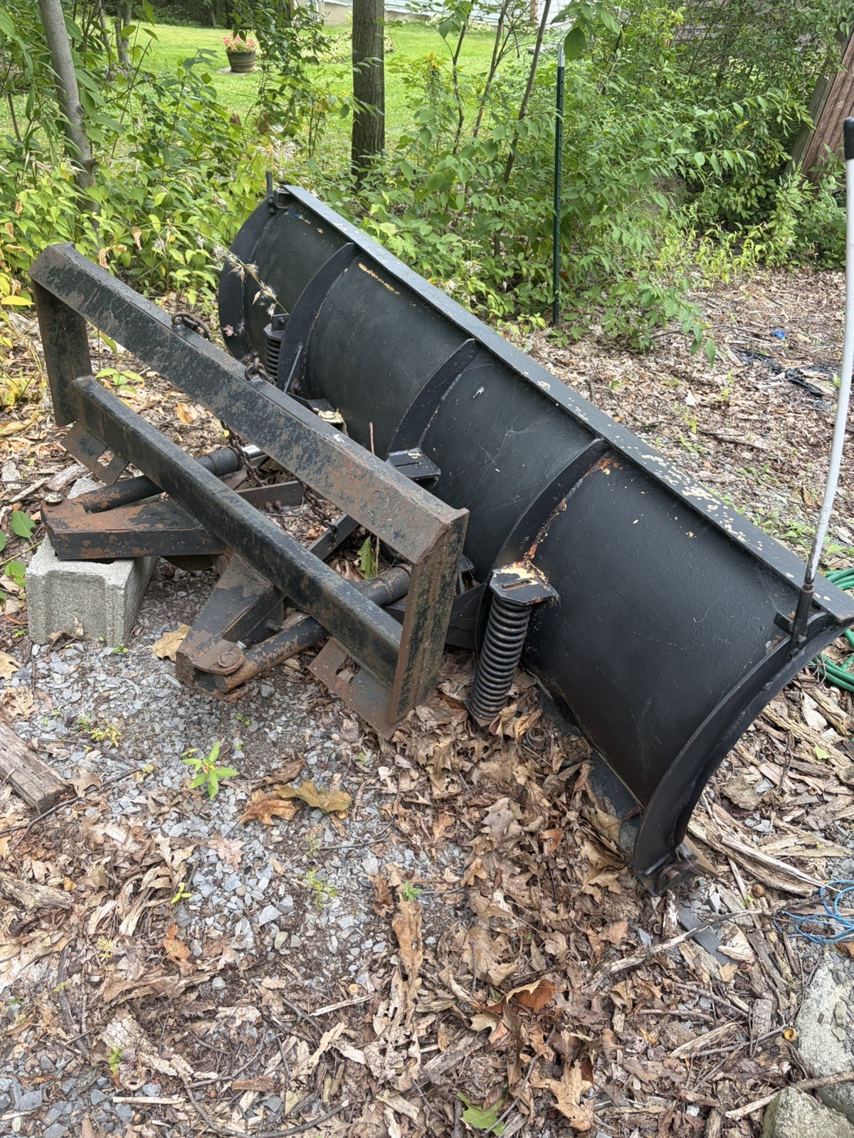 Snow Plow For Tractor Or Skid Steer