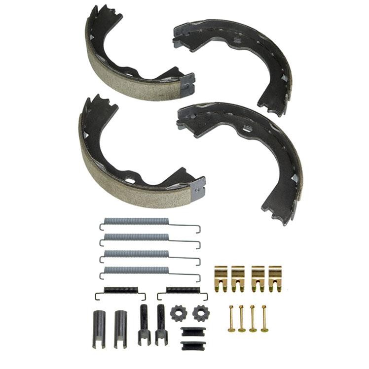 Emergency Parking Brake Shoes & Springs Kit Fits RAM 1500 2008 2009 2018 Pick Up