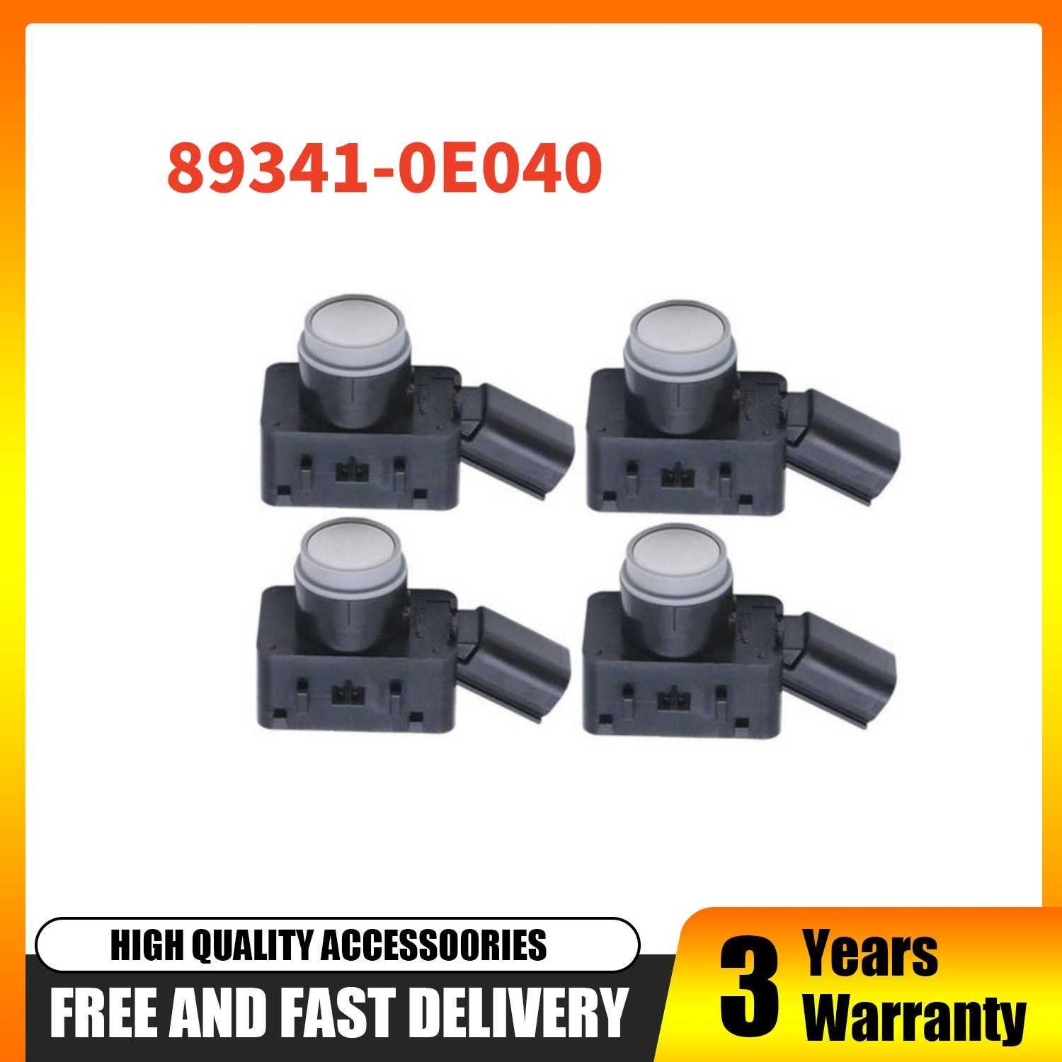 4x Parking Sensor For 2024 2023 2022 Toyota Tundra Venza 89341-K0060-B9 US