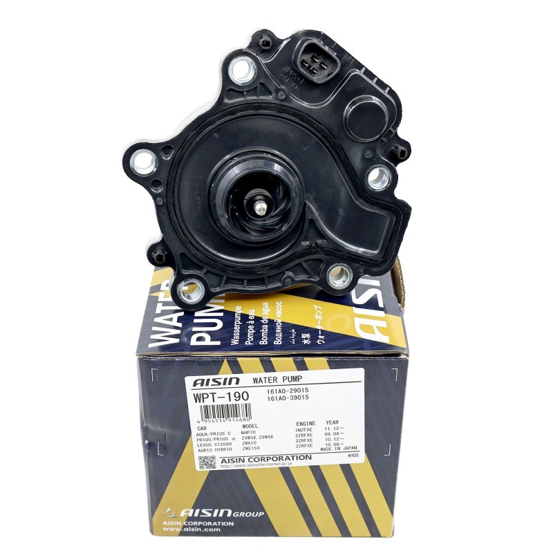 New For AISIN Water Pump WPT190 WPT-190  ZVW30/ZVW35 161A0-29015 Prius