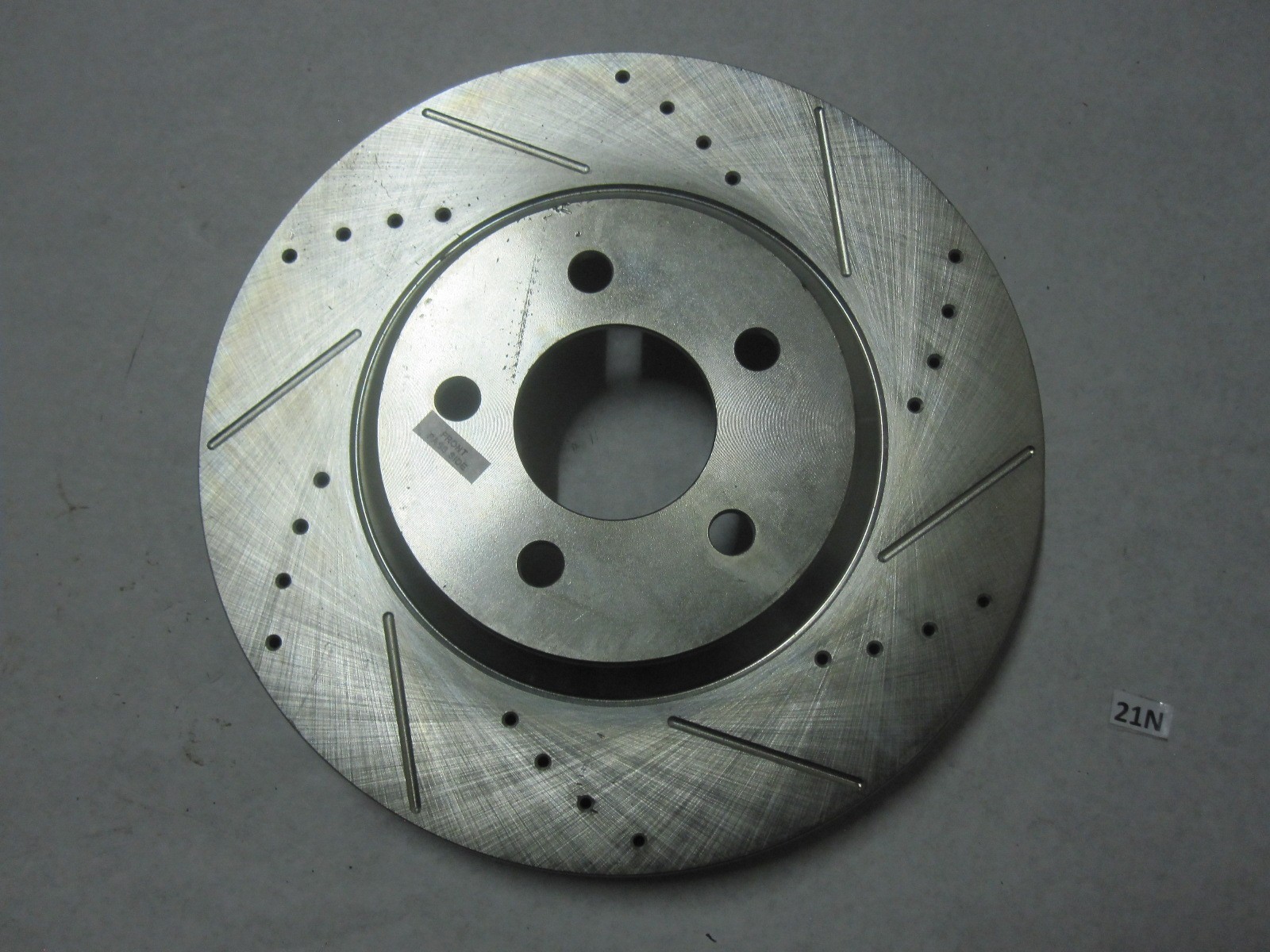 ONE ONLY, RIGHT AR8171 XR Power Stop Cross Drilled/Slotted Front Rotor