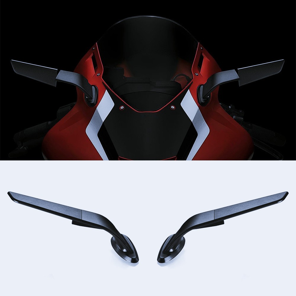 CNC Rotatable Wind Swivel Rear view Mirrors For Honda CBR1000RR 2008-2025