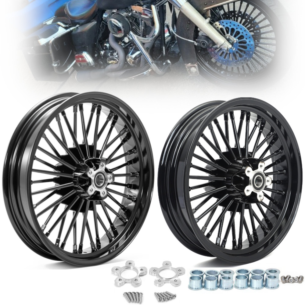 18X3.5 16x3.5 Fat Spoke Wheels for Harley Touring Electra Street Glide 2000-2007 18X3.5 16x3.5 Fat Spoke Wheels for Harley Touring Electra Street Glide 2000-2007