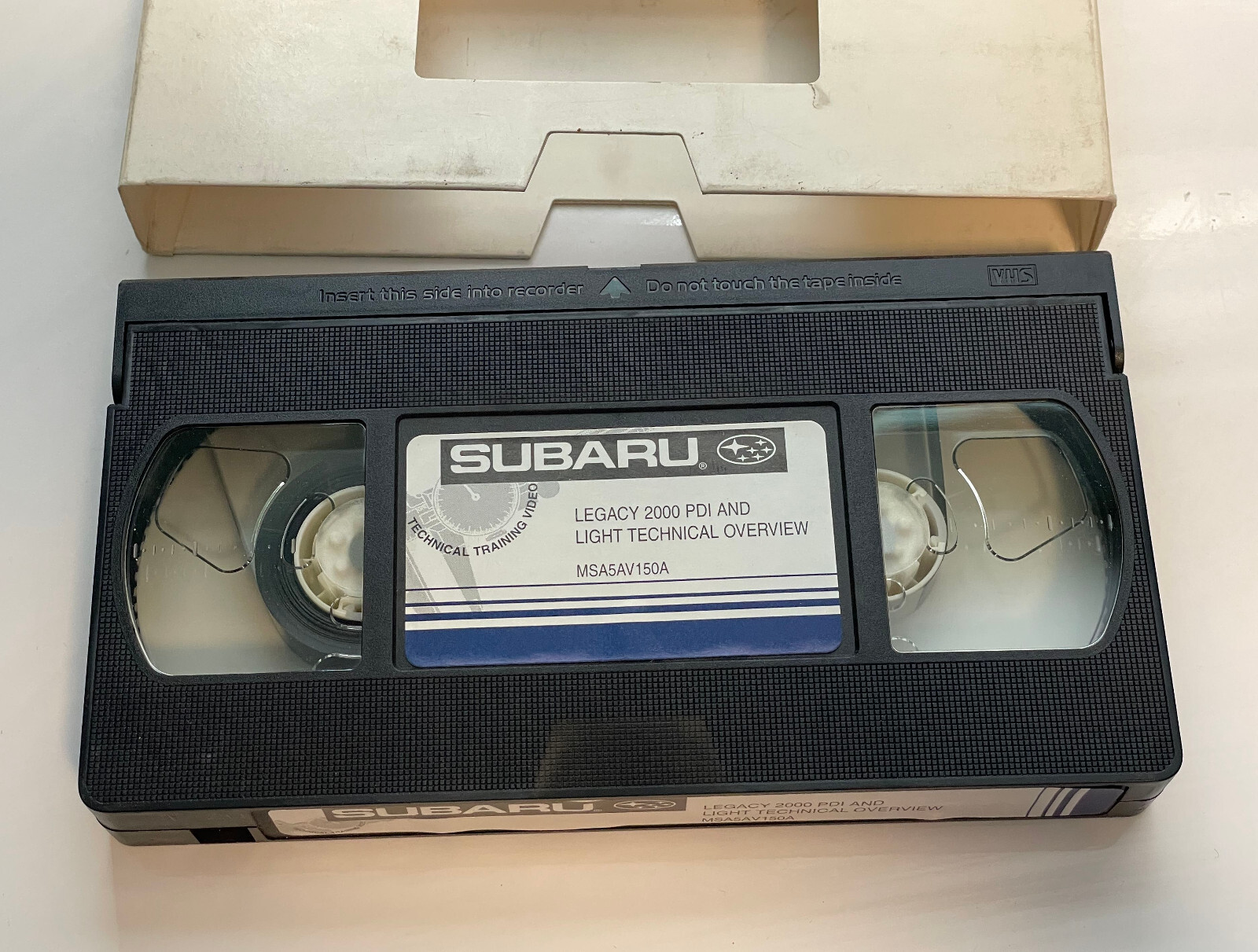 rare vintage Subaru Technical Training Dealer Video VHS Tape 2000 Legacy PDI