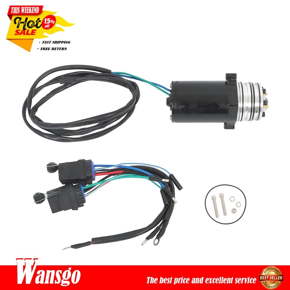 1 SET Fit For Mercury Mariner 1985-91 1992 40-220HP Tilt Trim Motor 99186 Black