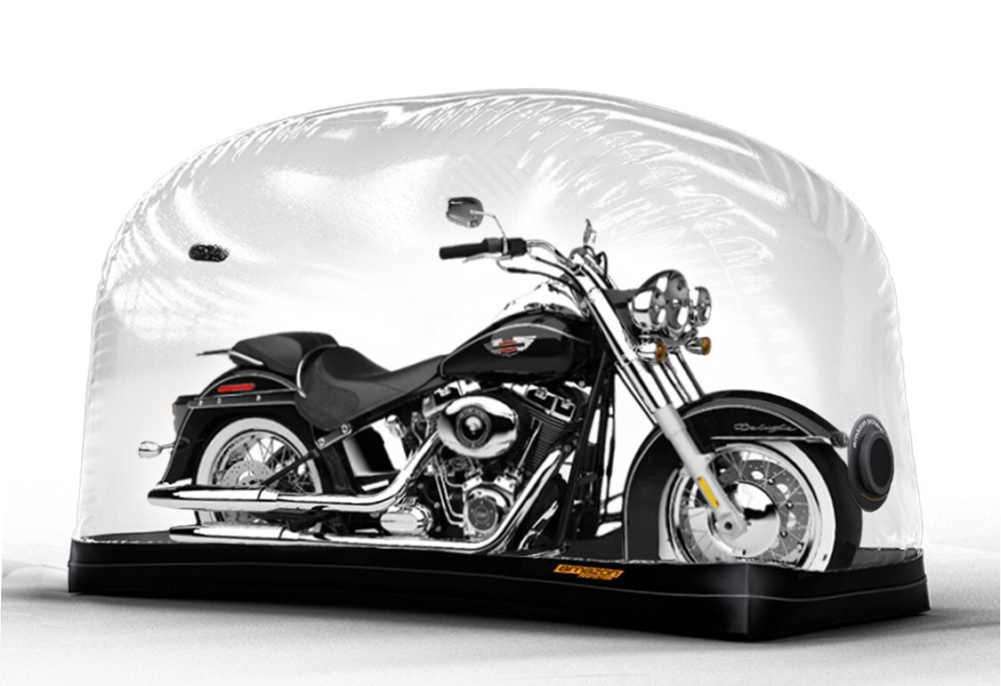 Amazon Protection Motorcycle Capsule Bubble Cover for Harley Davidson Softail