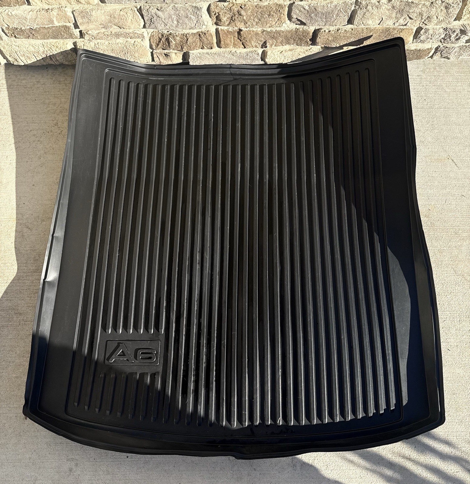2012 - 2018 AUDI A6 ALL WEATHER TRUNK CARGO FLOOR CARPET LINER MAT OEM