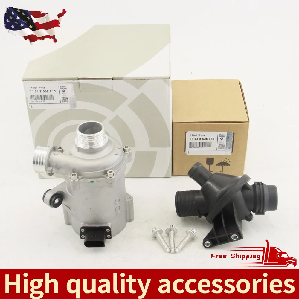 11538635689 Electric Water Pump w/ Thermostat for BMW 228i 328i X3 11517597715