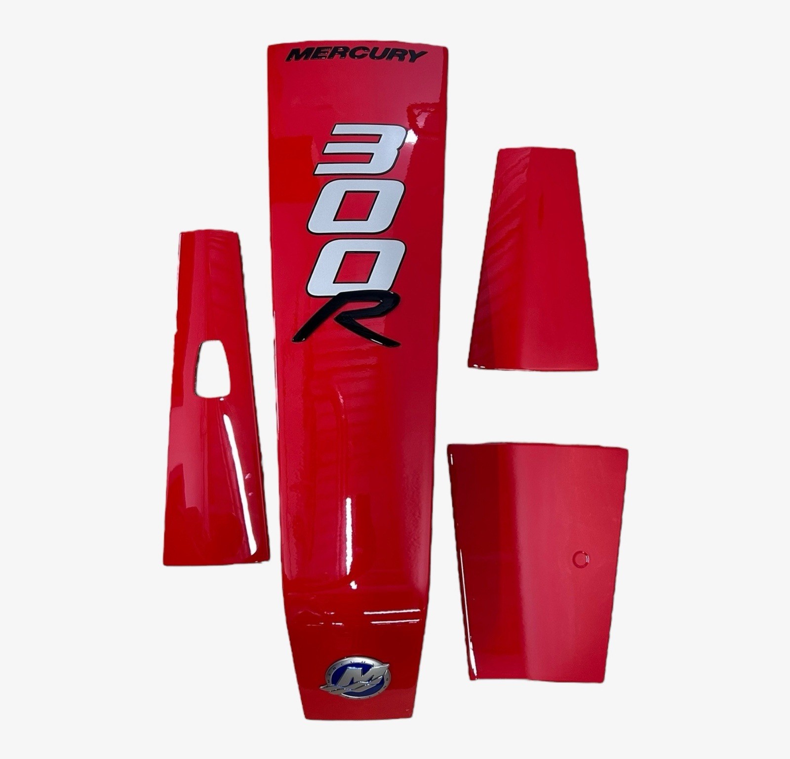 Mercury Marine 8M0147687, 300R Red Cowling Accent Panel & Decal Kit Mercury Marine 8M0147687, 300R Red Cowling Accent Panel & Decal Kit