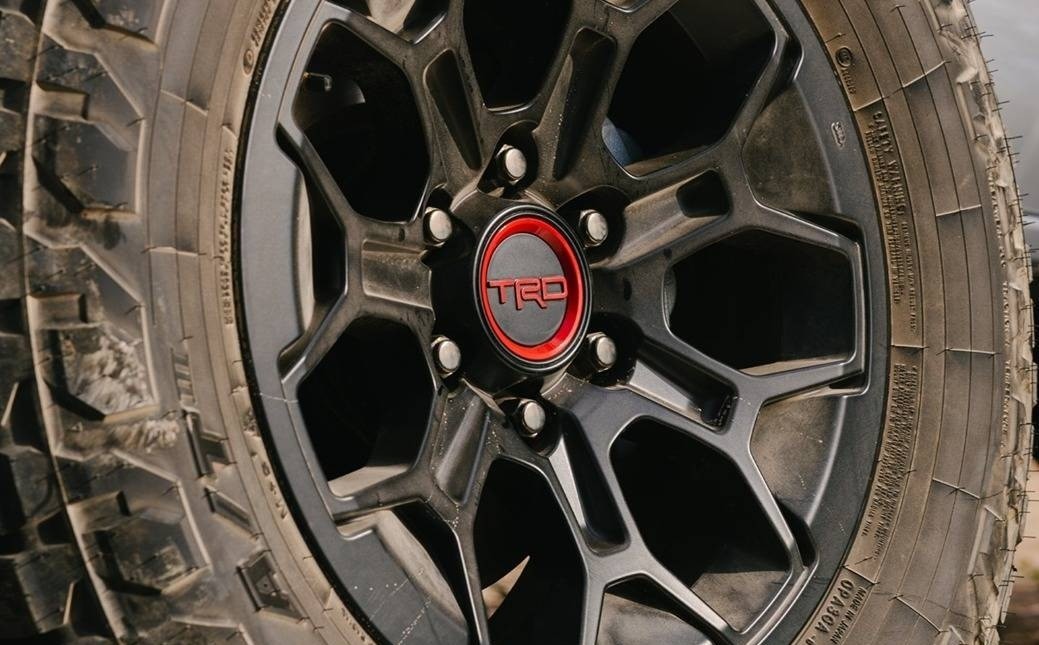 PT946-35240-2F OEM Toyota 2024 + Tacoma TRD PRO Flat Black 18\