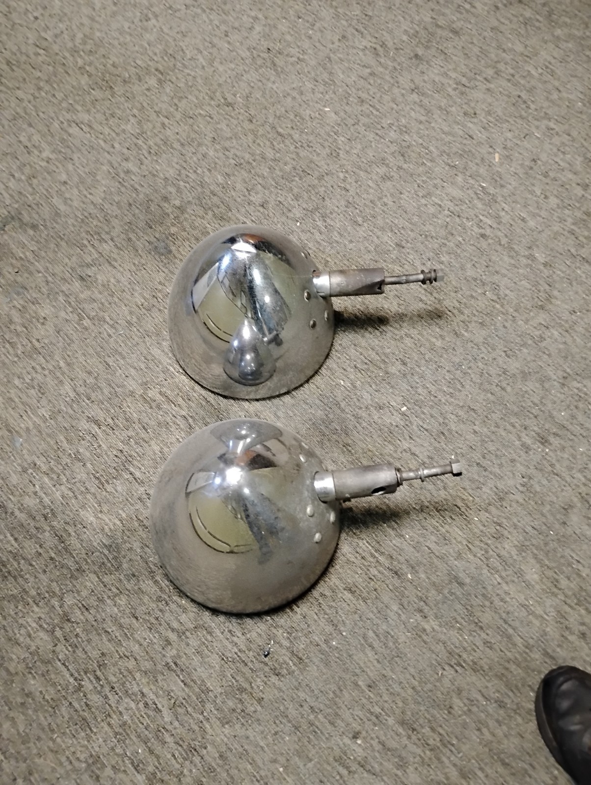 1933,1934 packard  headlight buckets
