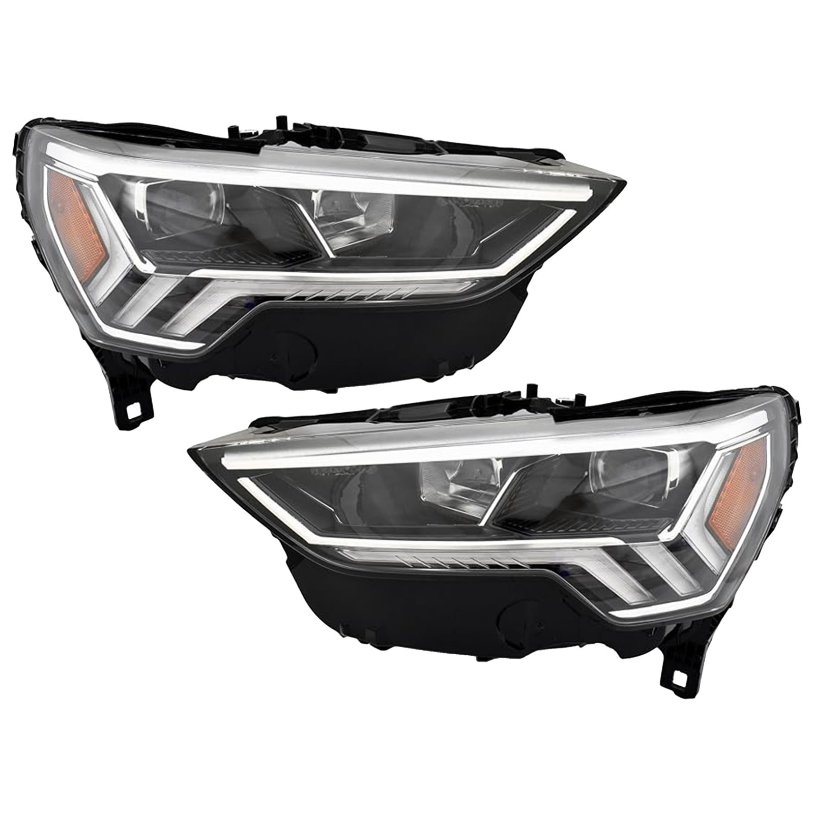 For 2019-2025 Audi Q3 Full LED W/AFS Headlight Left Driver Right Passenger Pair For 2019-2025 Audi Q3 Full LED W/AFS Headlight Left Driver Right Passenger Pair